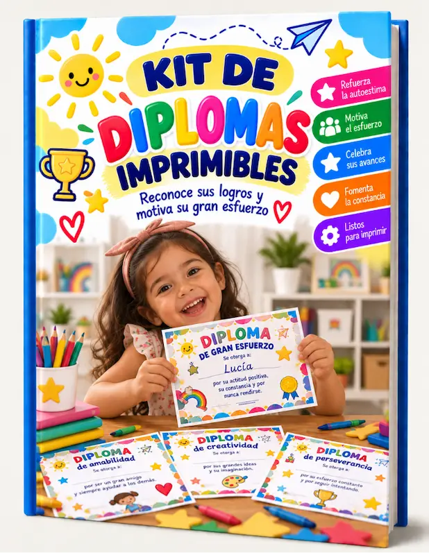 Bono 5: Kit de Diplomas Imprimibles