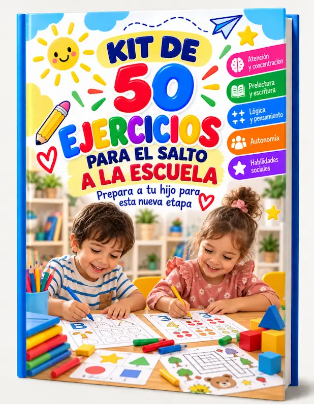 Bono 3: Kit de 50 Ejercicios para el Salto a la Escuela